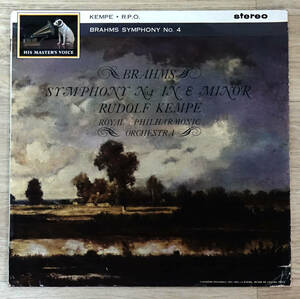 新同! 英HMV ASD 461 ブラームス交響曲第4番 ルドルフ・ケンペ