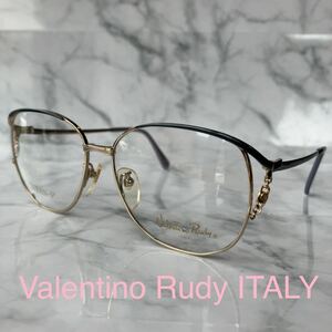 閉店セール☆新品☆3240☆Valentino Rudy ITALY ☆メガネフレーム☆チタン☆レンズ交換可☆デカフレーム☆遠近両用 老眼鏡など