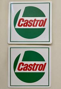 ★【未使用】CASTROL カストロール F1 ステッカー 2枚セット シール 当時物