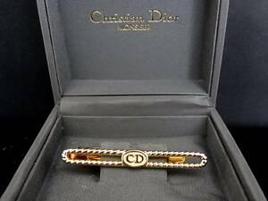 *N4442*# beautiful goods #[Dior] Dior [ Gold ]# necktie pin!