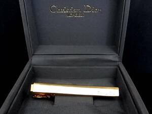 *N4454*# прекрасный товар #[Dior] Dior [ Gold ]# галстук булавка!