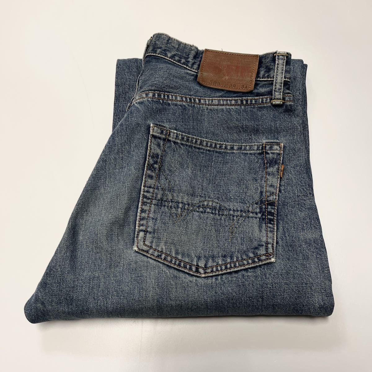 Yahoo!オークション -「edwinエドウィン505赤耳」(ジーンズ