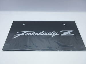 日産 新型フェアレディZ RZ34 NISSAN FAIRLADYZ ディーラー 新車 展示用 非売品 ナンバープレート マスコットプレート