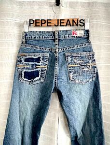 PEPE JEANS ぺぺジーンズ　ストレートデニムパンツ　24