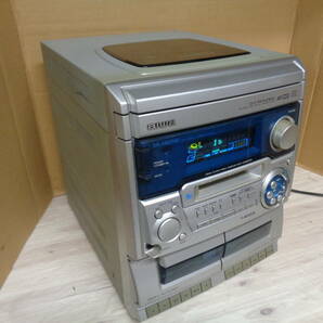 ジャンク品 アイワ AIWA システムコンポ CX-NHG2MD 3CD/MD/2TAPE カセットデッキ ビンテージ ヴィンテージ レトロ アンティークの画像3