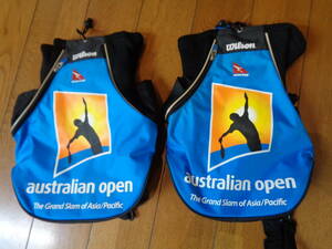  beautiful goods unused goods not for sale Wilson Special made can tas aviation with logo Australia open * sling bag one shoulder bag pack 