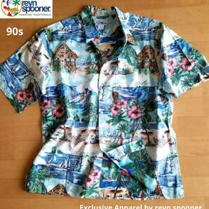 新品 90s DEADSTOCK ALOHA SHIRT 90年代 デッドストック エクスクルーシブアパレル バイ レインスプーナー アロハシャツ