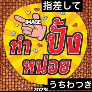 ファンサ うちわ付き 名前オーダー うちわ文字 ハングルタイ語 うちわ文字 ボード カンペうちわ 両面可能