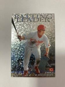  Calbee 2006 year BL-12 higashi . shining .( Hiroshima ) mail order limitation batting Leader card 