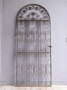  England antique iron fence gate . gardening 11663