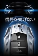 キーケース 車 トヨタ 高級 亜鉛合金製 新型ハリアー 80系 スマートキーケース アルファード ランドクルーザー200系 キーカバー 専用設計_画像3