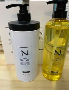 N.SHEAシアシャンプー&トリートメント セット モイスチャー 750ml650ml