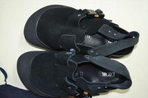 ディオール　バイ　ビルケンシュトック　DIOR?by?Birkenstock　ミュール　サンダル　シューズ　靴　40　ヌバック カーフスキン D3686_画像4