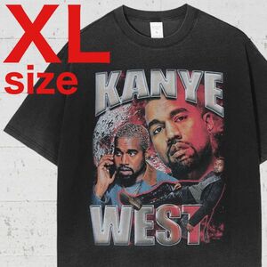 Kanye West　カニエ・ウェスト　Tシャツ　ブラック　XL