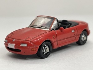 ■★Dydo　NAVIミニチュアカーコレクション　EUNOS　ROADSTER（ロードスター）（赤）