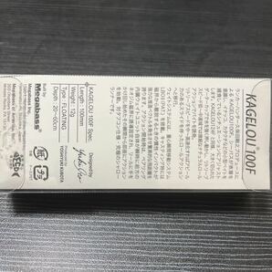 新品未使用 カゲロウ 100F GG STAIN IWASHI メガバス ルアー シーバス 入手困難の画像2