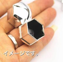 車 クローム ホイールナットカバー ボルトキャップ 21mm ゴールド ドレスアップ アクセサリー 金 スポーティ_画像3