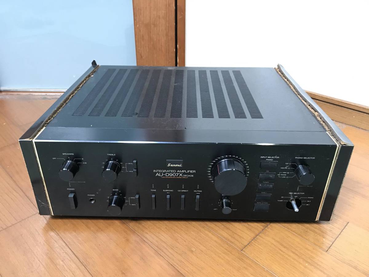 SANSUI AU-D907X DECADE プリメインアンプ-