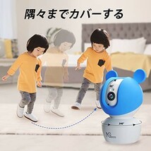 【新品送料無料】ベビーモニター NGTeco 400万画素 HD WiFi見守りカメラ 8倍デジタルズーム 子供 猫 犬 暗視撮影ペットカメラ_画像7