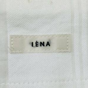 a00742 美品 IENA イエナ ブラウス 長袖 かわいい 白 綿100% フェミニン デート キュートなスイートスタイル オフショルダー 可愛いの画像9