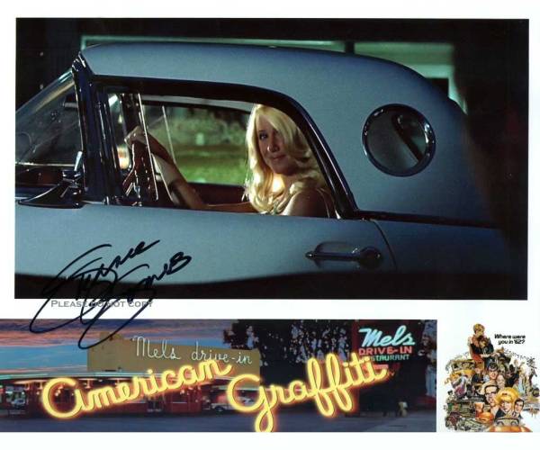 1973年 映画 American Graffiti Bo Hopkins/JOE Joe Young アメリカン・グラフィティ ボー・ホプキンス ジョーヤング 直筆 サイン フォト アメリカングラフティ American Graffiti 輸入 写真 洋画