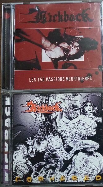 KICKBACK「CORNERED」,「LES 150 PASSIONS MEURTRIERES」セット