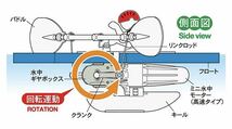 タミヤ 楽しい工作シリーズ No.238 カヌー工作セット 水中 おもちゃ 防水 プレゼント プラモデル 簡単 こども 大人も楽しい 電動 自由研究_画像3