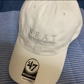 47 NEAT CAP ホワイト　キャップ　帽子