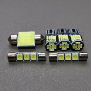 超爆光！ZN6 86（ハチロク）T10 LED ルームランプ バニティ 6個セット T10 LED ホワイト トヨタ /26/t31/f3