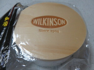WILKINSON ウィルキンソン ウッドキャニスター 蓋:天然木 本体:ポリプロピレン 耐熱温度120℃ 耐冷温度-20℃ 直径100-高50㎜ 未開封 未使用