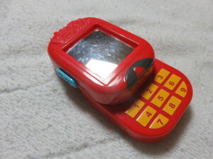 携帯電話 幼児用 スライド式 ポチっと発明 ピカちんキット 赤色 知育玩具