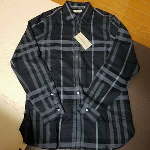  новый товар / не использовался /BURBERRY LONDON Burberry London чёрный рубашка US L/ Япония XL