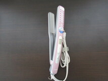 ★テスコム(TESCOM)★マイナスイオンヘアーアイロン　ピンク　ITH510　ヘアケア美容家電　取扱説明書付き　動作確認済 _画像2