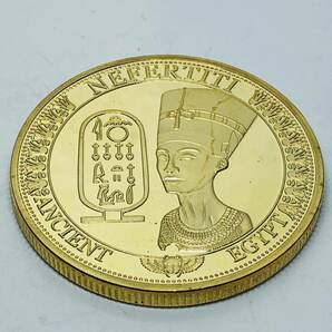 E16 外国硬貨 ギリシャ エジプト 貿易銀 海外古銭 コレクションコイン 貨幣 記念メダル 重さ約29.47gの画像1