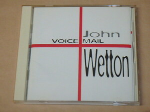 ヴォイス・メイル　/　ジョン・ウェットン（John Wetton）/　CD