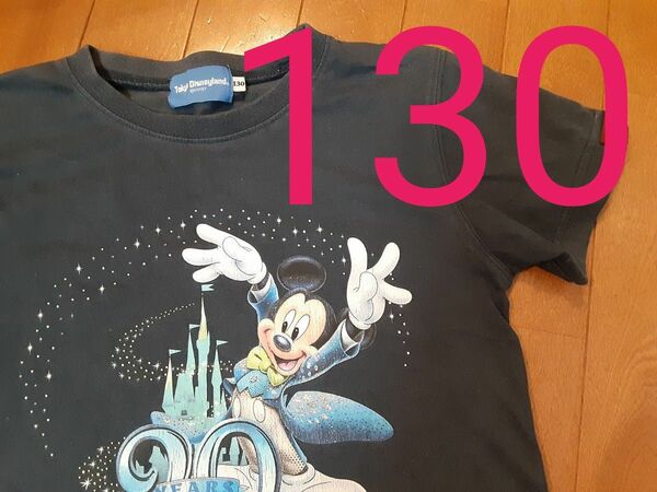  TDR TDL DISNEY ディズニー ミッキー Tシャツ １３０ 半袖Tシャツ 20アニバーサリー