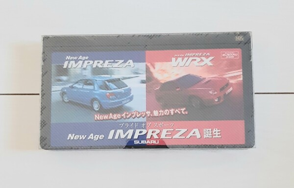 〓VHS インプレッサ〓購入イメージビデオ デッドストック