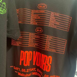 pop yours限定Tシャツ