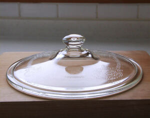 * Old Pyrex * glass cover * 8 inch / approximately 20cm* skillet orkya Serow ru.
