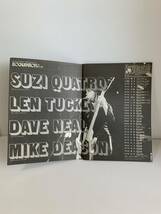 B075 SUZI QUATRO/スージー・クアトロ　1976年ジャパンツアーパンフレット＆美盤LP帯付『クアトロ白書』シングル4枚セット_画像6