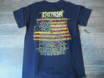 22f KREATOR　クリーター クリエイターバンドハードロック両面プリントTシャツ_画像2