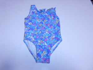 !! lovely One-piece swimsuit 80 small flower!!