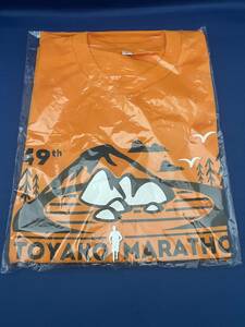 第49回洞爺湖マラソン2023 参加賞Tシャツ　Lサイズ と 完走メダル