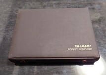 SHARP POCKET COMPUTER シャープ ポケットコンピュータ CE-125 レトロPC コレクション 小型 入手困難 限定 元祖 絶版 パソコン ジャンク品_画像1