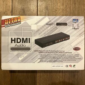 ICSIL アイシル　HDMI音声分離機　