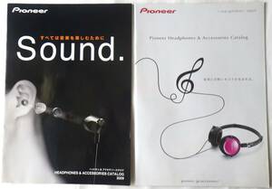 Pioneer Seadphone &amp; Accessy Catalog 2009