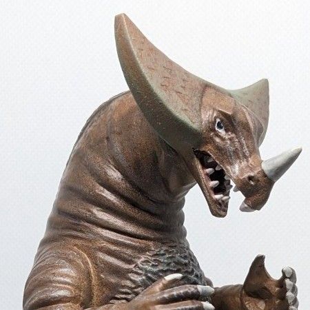 旧キット 古代怪獣 ゴモラ 1/350 塗装済完成品