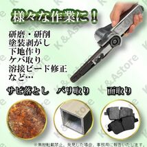 ベルトサンダー 交換用 替えベルト 40番 #40 10本 10mm幅 330mm サンドベルト エンドレスベルト サンディング やすり 紙ヤスリ 研磨 DIY_画像2