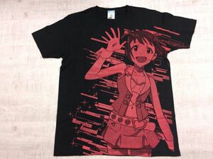 【送料無料】 二次元COSPA コスパ アイドルマスター THE IDOLM@STER アニメ ゲーム 半袖Tシャツ カットソー メンズ L 黒