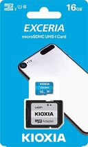 【2枚セット】microSDカード 16GB スマホ android ドライブレコーダー CLASS10 デジタル カメラ KIOXIA（東芝）_画像1